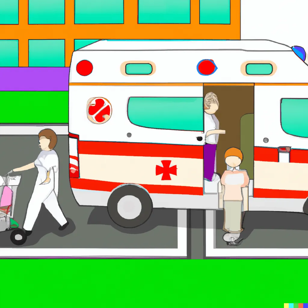 Can an ambulance take you home from the hospital?